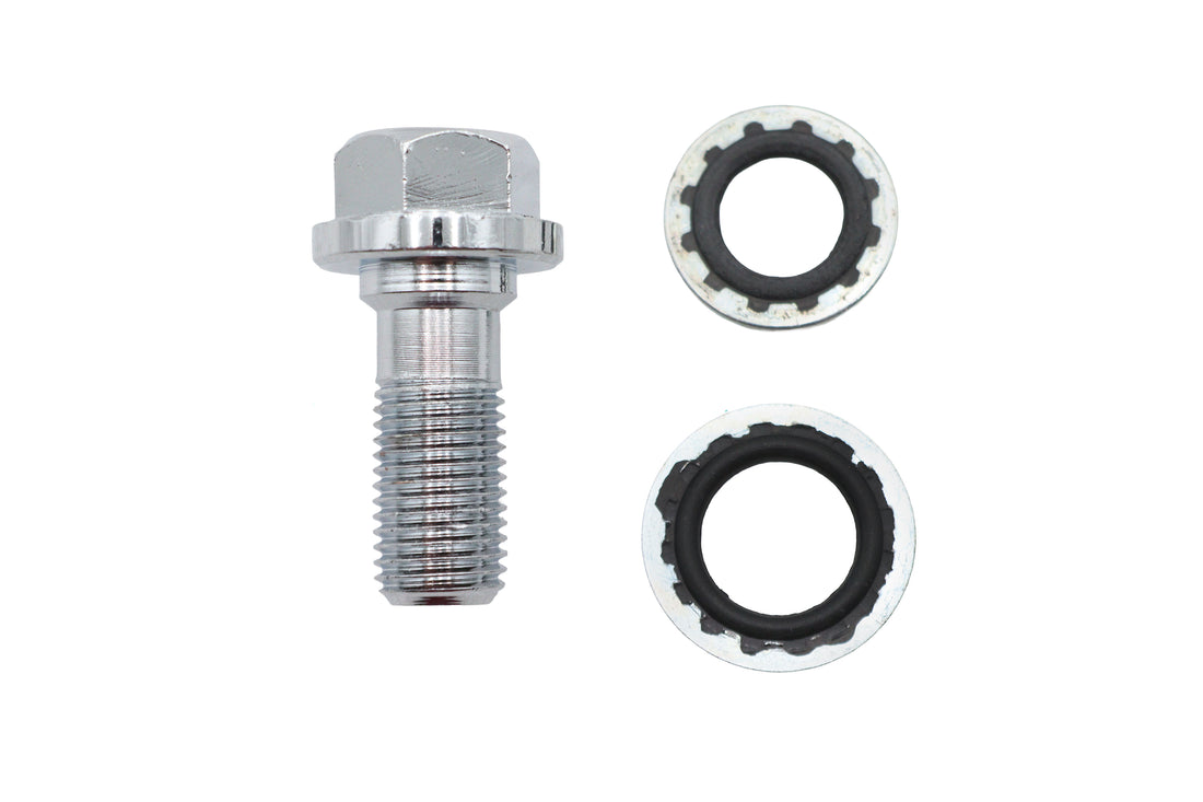 37-8979 - Banjo Brake Hose Bolt Kit 12mm by V-Twin