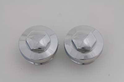 37-8989 - Primary Cover Cap Set Chrome by V-Twin