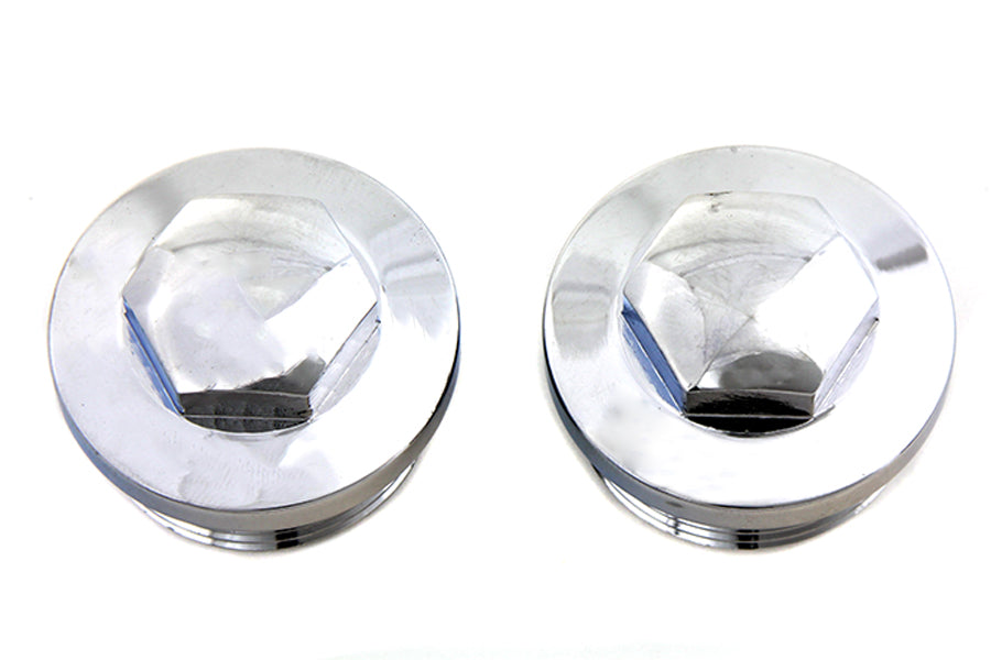 37-8991 - Primary Cap Set Chrome by V-Twin