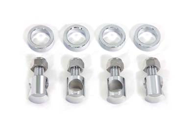 37-9024 - Chrome Eye Bolt Set by V-Twin