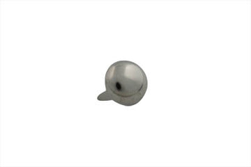 1/2 inch Round Saddlebag Spot Nickel