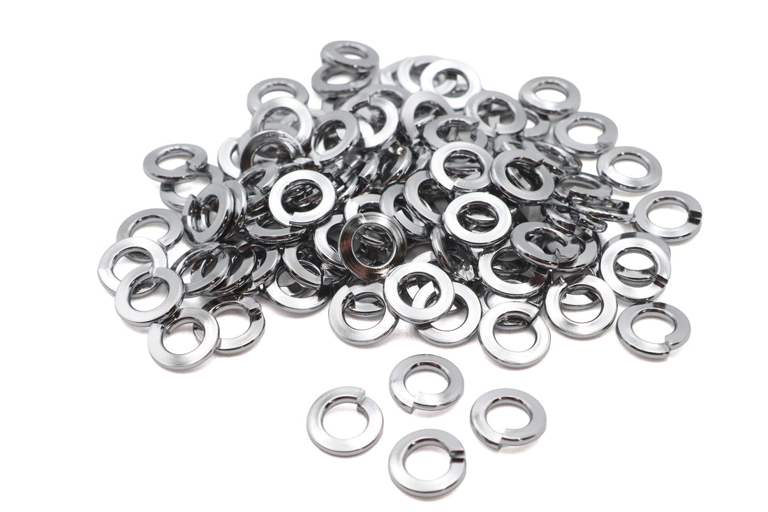 37-9054T - Chrome Lock Washer 1/4 inch Inner Diameter by V-Twin