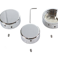 37-9073 - 39mm Fork Stem Nut Cover Chrome by V-Twin