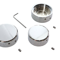 37-9073 - 39mm Fork Stem Nut Cover Chrome by V-Twin