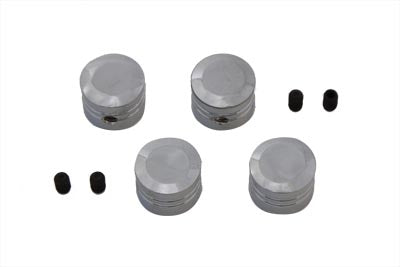 37-9131 - Head Bolt Cover Set Chrome by V-Twin