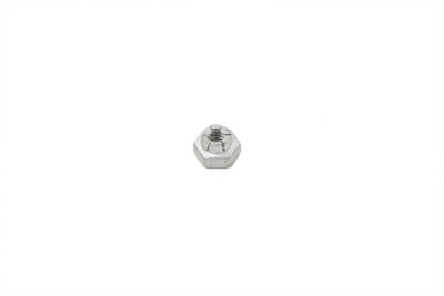 37-9145 - Flexloc Nut 1/4 inch-28 Cadmium by V-Twin