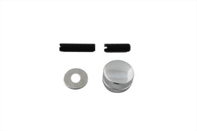 37-9179 - Seat Mount Knob Knurled Chrome by V-Twin