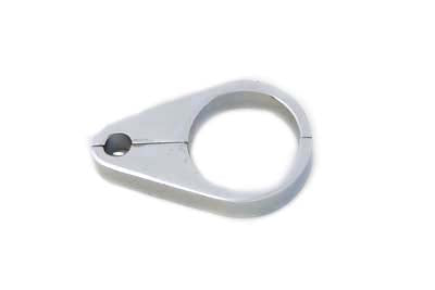 37-9341 - 41mm Speedometer Cable Clamp Chrome by V-Twin