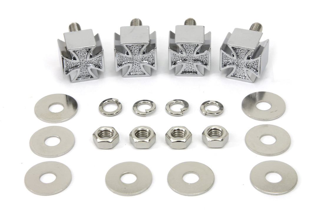 37-9382 - Krommet Maltese Type Chrome by V-Twin