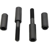 37-9397 - Black Phosphate Mirror Relocation Kit by V-Twin