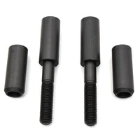 37-9397 - Black Phosphate Mirror Relocation Kit by V-Twin