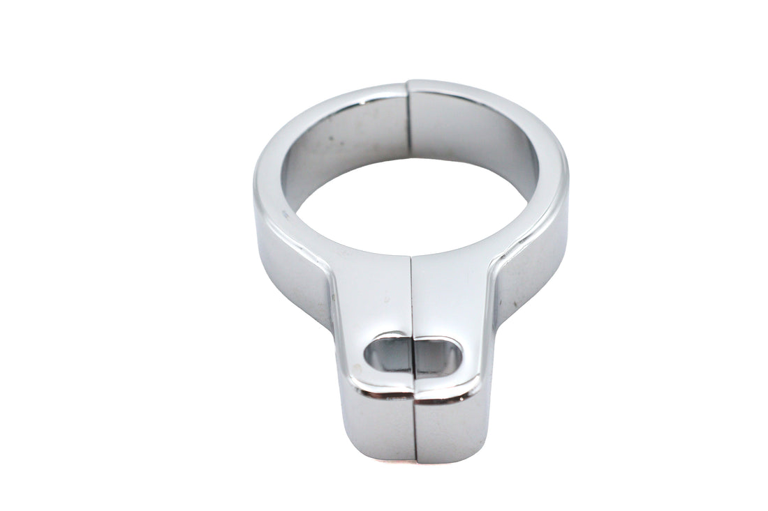 37-9501 - Chrome Cable Clamp by V-Twin