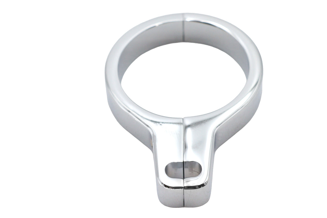 37-9503 - Chrome Cable Clamp by V-Twin