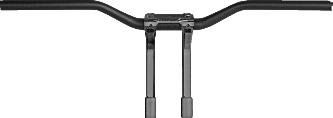 PERFORMANCE MACHINE (PM) Phatbar & Riser Kit - Internal Wiring - 9" - Black Ops 0208-2195M-SMB