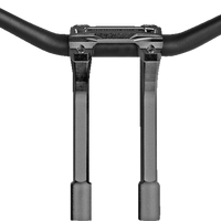 PERFORMANCE MACHINE (PM) Phatbar & Riser Kit - Internal Wiring - 9" - Black Ops 0208-2195M-SMB