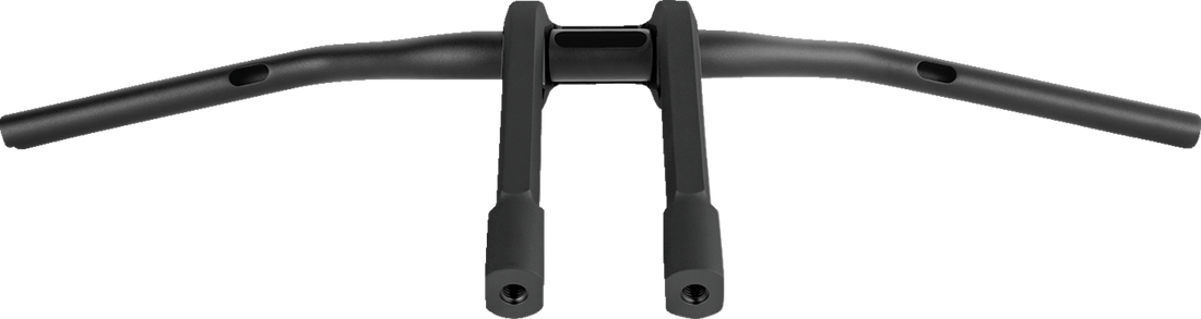 PERFORMANCE MACHINE (PM) Phatbar & Riser Kit - Internal Wiring - 9" - Black Ops 0208-2195M-SMB