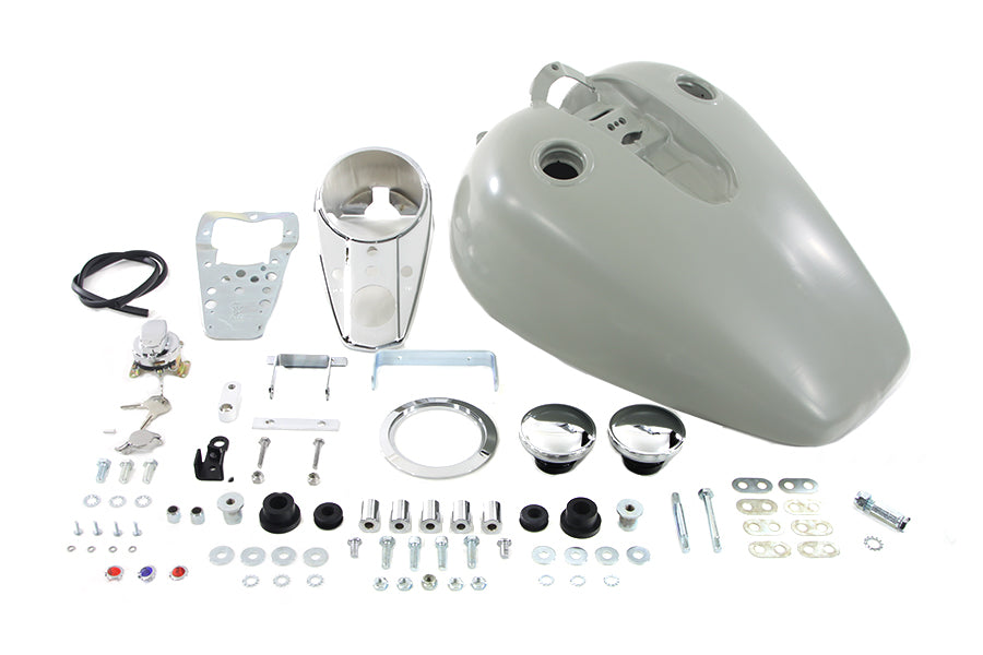 38-0067 - Bobbed 3.2 Gallon Gas Tank Kit by Wyatt Gatling
