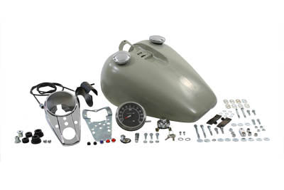 38-0076 - Bobbed 3.2 Gallon Gas Tank Kit by V-Twin