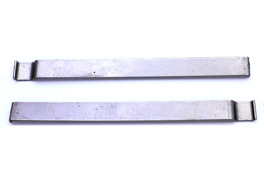 38-0108 - Mount Strips for Gas Tank Emblems Raw Steel by Wyatt Gatling