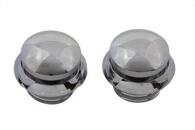 38-0110 - Pop-Up Gas Cap Set Chrome by Wyatt Gatling