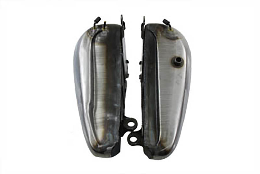 38-0120 - Bobbed 3.5 Gallon Gas Tank Set by Wyatt Gatling