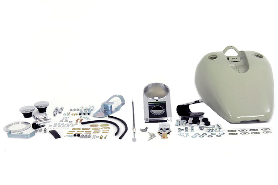 38-0177 - Bobbed 3.2 Gallon Gas Tank Kit by Wyatt Gatling