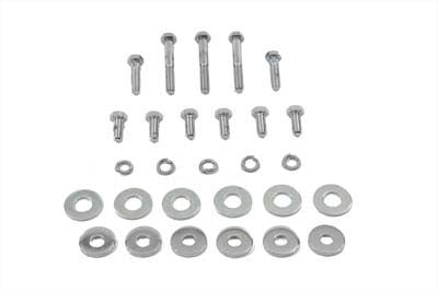 38-0222 - Gas Tank Bolt Kit Chrome by Wyatt Gatling