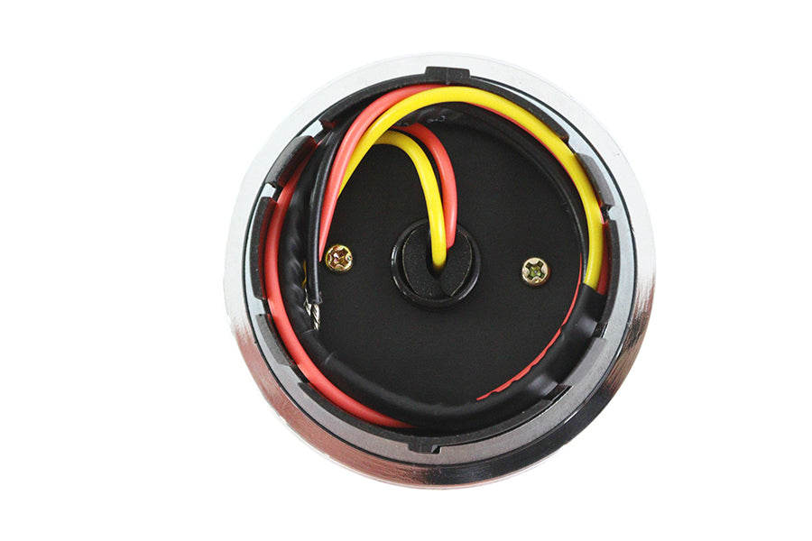 38-0506 - Chrome LED Fuel Gauge by Wyatt Gatling
