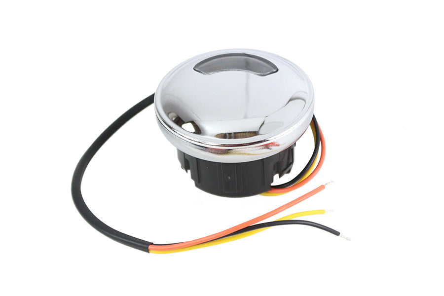 38-0513 - Fuel Gauge Chrome by V-Twin