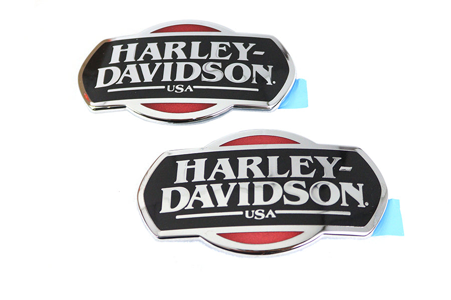 38-0520 - Factory Style Tank Emblem Set by V-Twin
