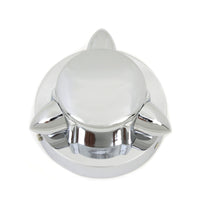 38-0551 - Chrome Krommet Style Gas Cap Cover by Wyatt Gatling