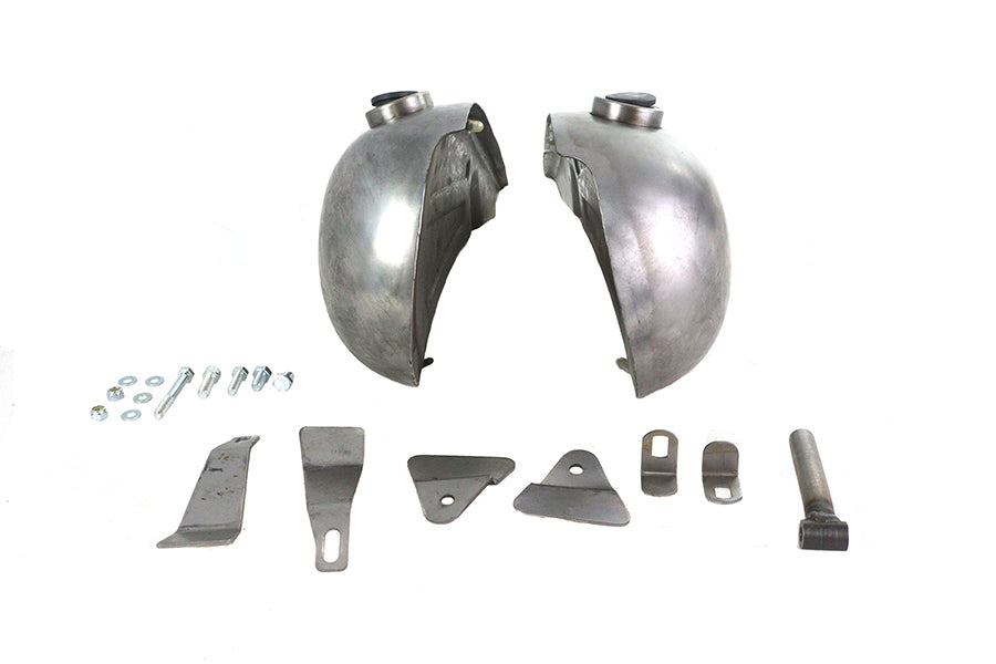 38-0597 - Tourist Trophy Gas Tank Set by Wyatt Gatling