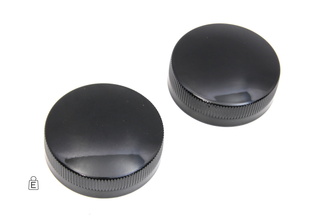 38-0607 - Replica Eaton Style Gas Cap Set Vented Black by Wyatt Gatling