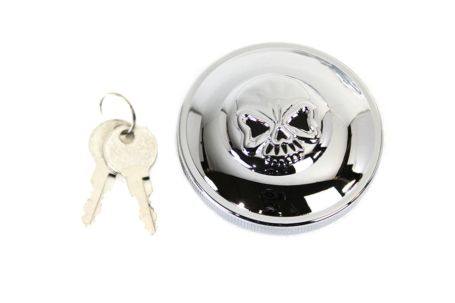 38-0665 - Keyed Gas Cap Vented Chrome by Wyatt Gatling