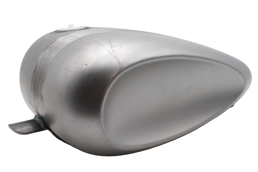 38-0682 - Laredo 3.1 Gallon Dished Gas Tank Raw by V-Twin