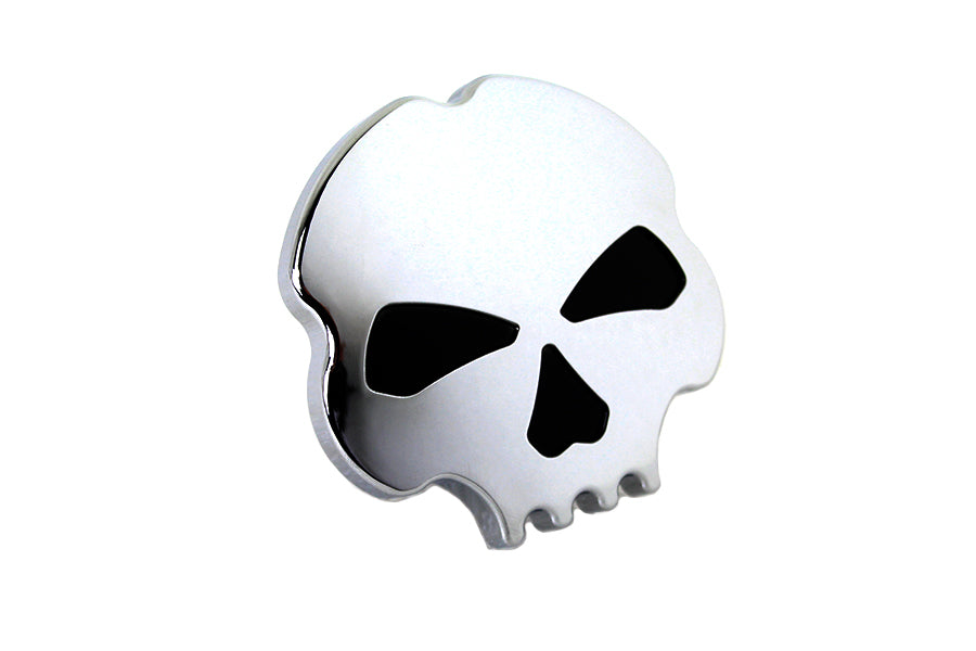 38-0777 - Skull Style Vented Gas Cap Chrome by Wyatt Gatling