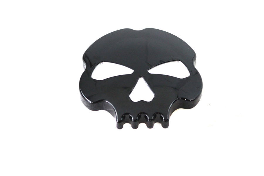 38-0778 - Skull Style Vented Gas Cap Black by Wyatt Gatling