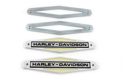 38-0807 - Gas Tank Emblems with Black Lettering by Wyatt Gatling