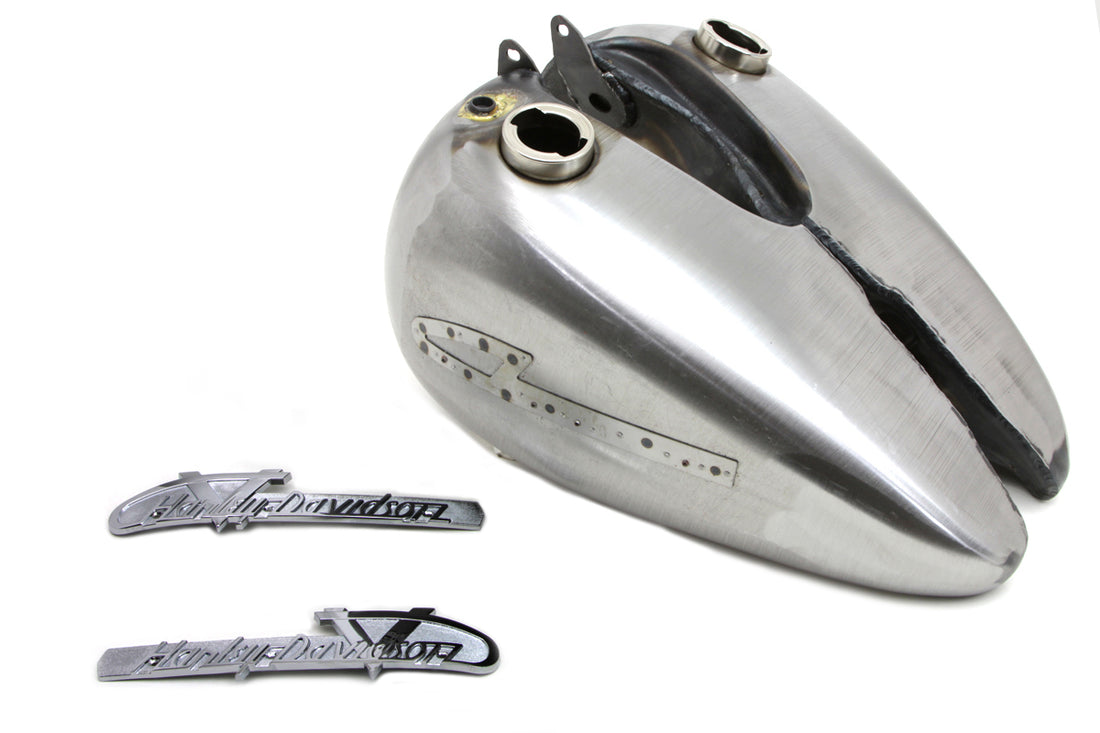 38-0837 - Bobbed 3.5 Gallon Gas Tank Set by Wyatt Gatling