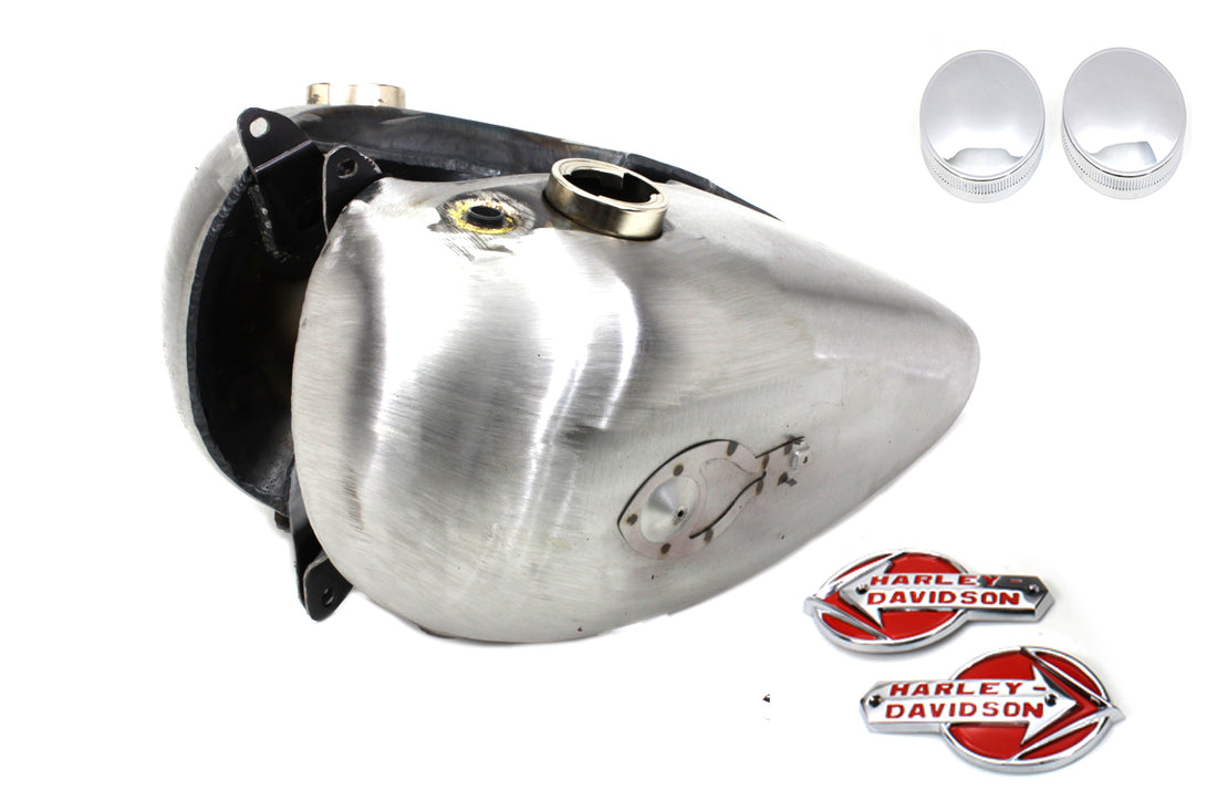 38-0839 - Bobbed 3.5 Gallon Gas Tank Set by Wyatt Gatling