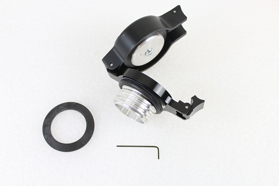 38-0882 - Flip Up Gas Cap Vented Black by Wyatt Gatling