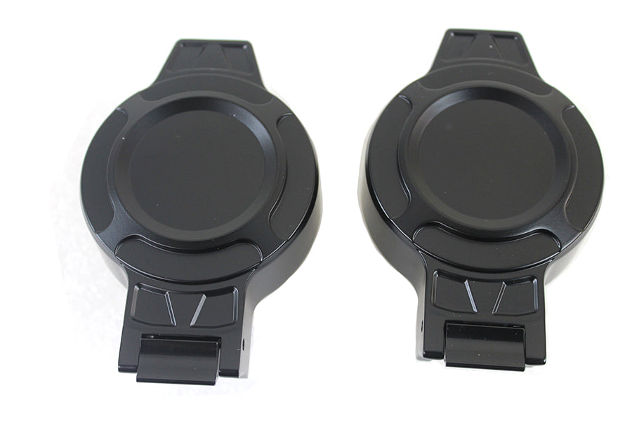 38-0888 - Flip Up Gas Cap Set Black by Wyatt Gatling