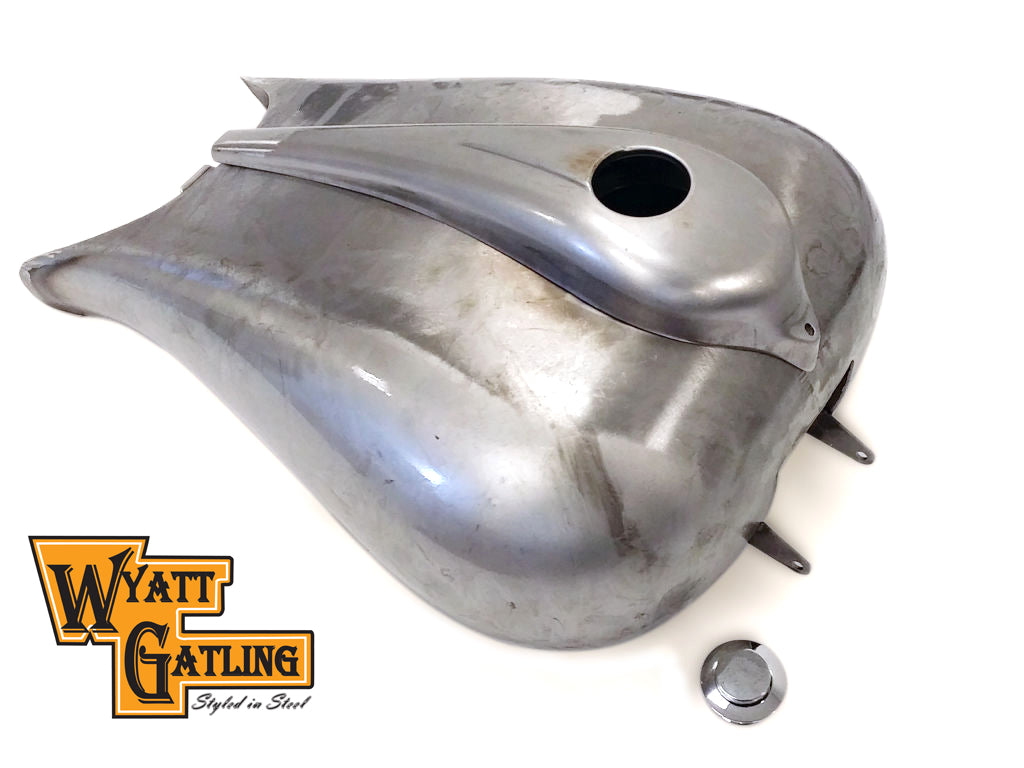 38-0925 - Wyatt Gatling Stretch Touring 6.6 Gallon Gas Tank by V-Twin