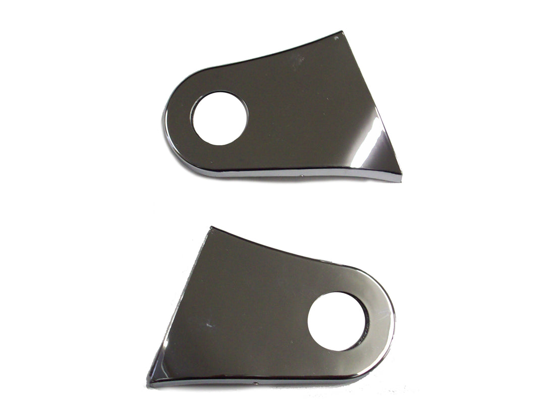 38-0933 - Gas Tank Bracket Cover Set Chrome by Wyatt Gatling
