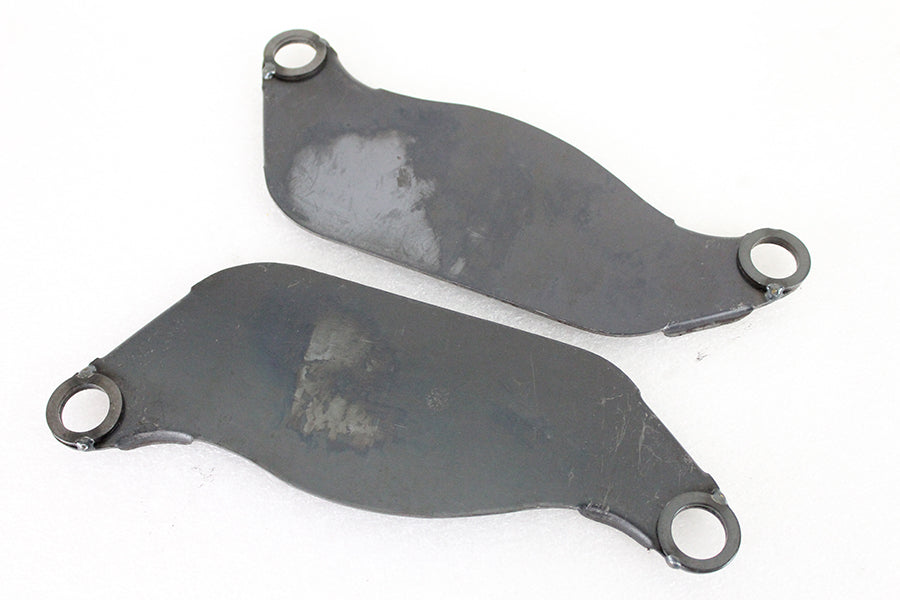 38-1136 - Gas Tank Front Bracket Set Raw Steel by Wyatt Gatling