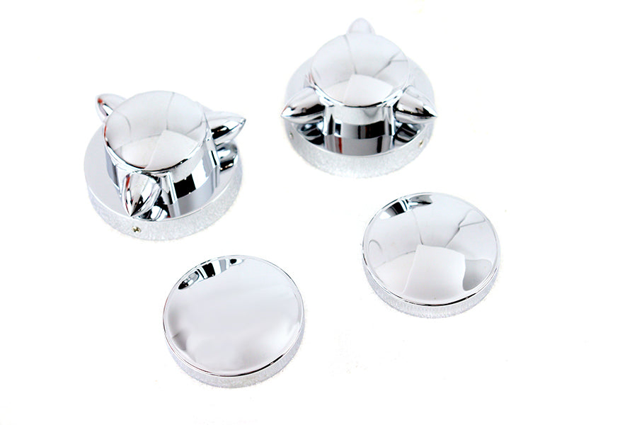 38-1282 - Krommet Gas Cap Set by V-Twin