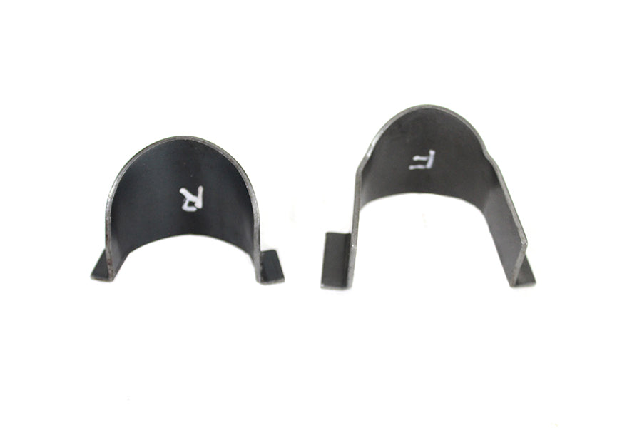 38-1647 - Chopper Peanut Gas Tank Mount Tab Set Raw by V-Twin