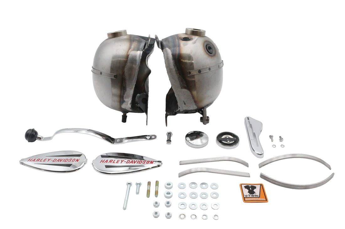 38-1943 - Fat Bob Gas Tank Kit 3.5 Gallon by V-Twin