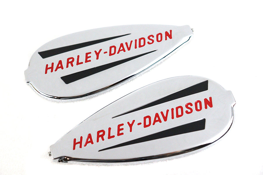 38-4045 - Right and Left Gas Tank Emblem Set by V-Twin