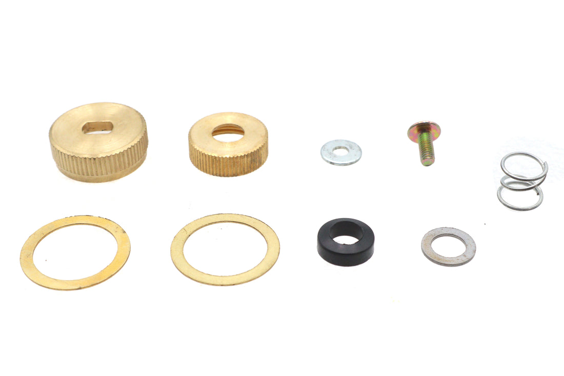 38-6163 - Petcock Shut Off Knob and Collar Set by Wyatt Gatling